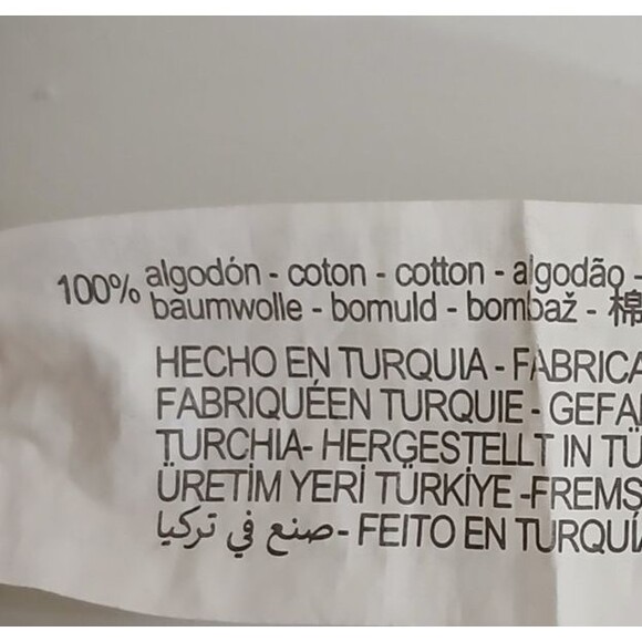 Zara Two Tone Wide Leg Pants Womens Size Medium 30 X 30 Cargo 100% Cotton Spring - Picture 9 of 11